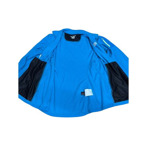 "ARCTERYX" Womens Full Zip Fleece Polartec SZ L Jogger  Gym Yoga Jacket Running - Picture 8 of 11